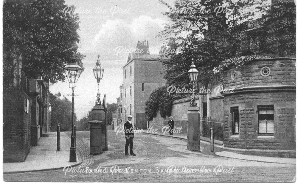 Park Gates, Lenton Sands, Derby Road, The Park, Nottingham, 1900-1910