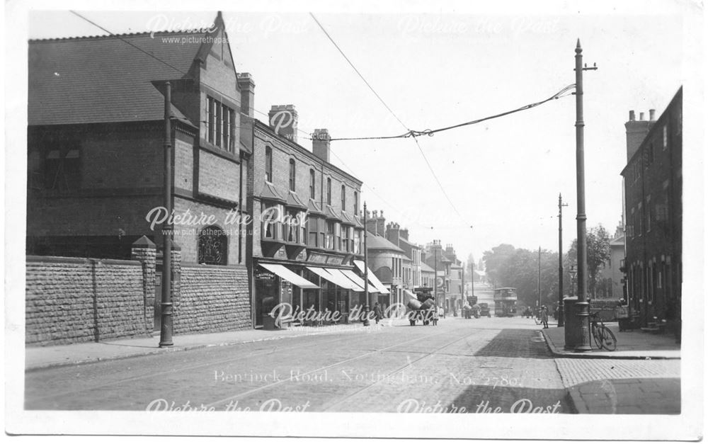 Bentinck Road, Hyson Greem, Nottingham, c 1910s