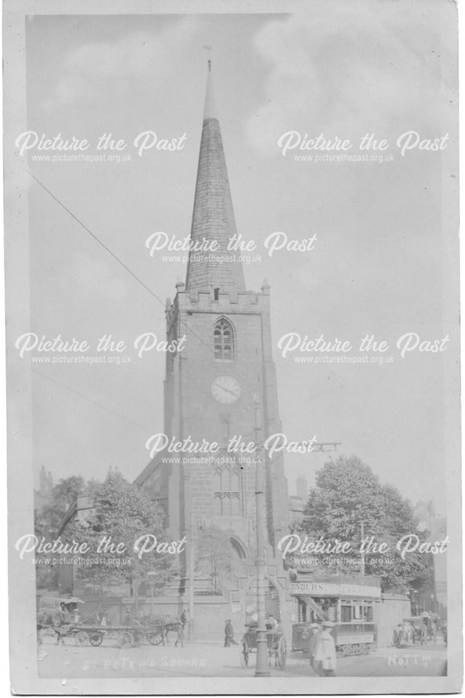 St Peter's Church from Wheeler Gate