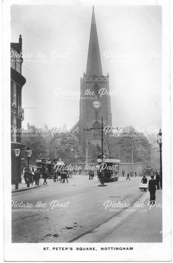 St Peter's Church from Wheeler Gate