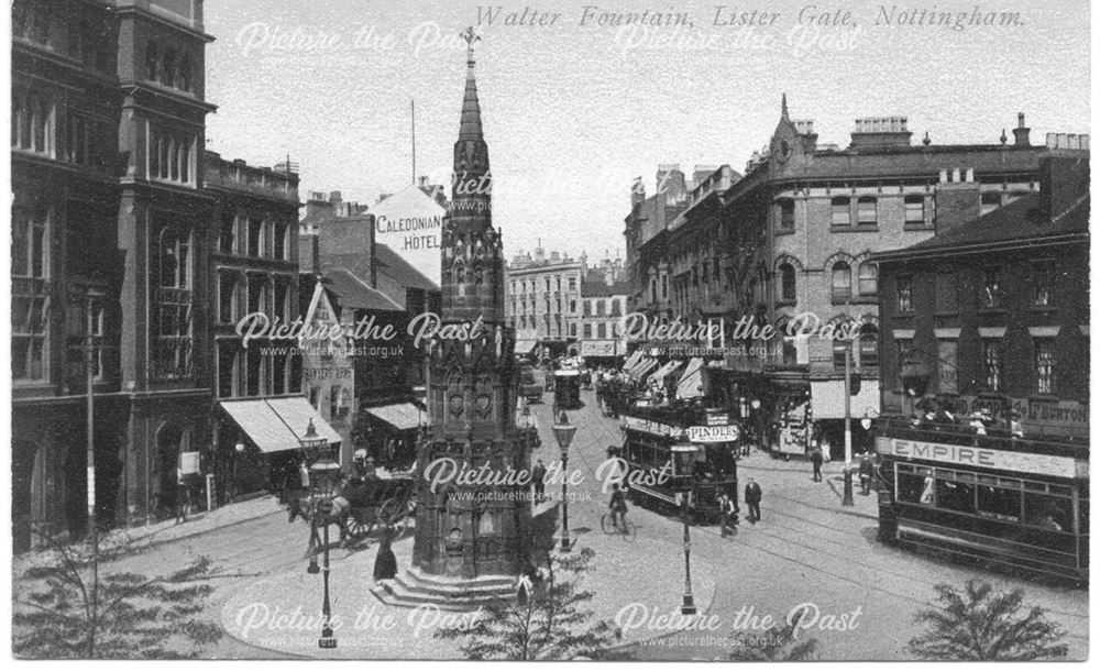 Walter Fountain, Lister Gate, Nottingham, 1900s-1920s