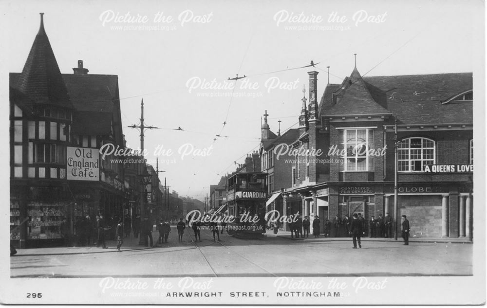 Arkwright Street, Meadows, Nottingham, 1900s-1910s