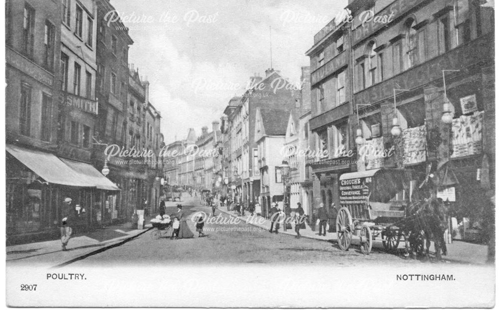 The Poultry, Nottingham, 1900s-1920s