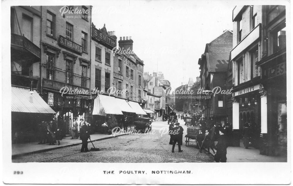 The Poultry, Nottingham, 1900s-1920s