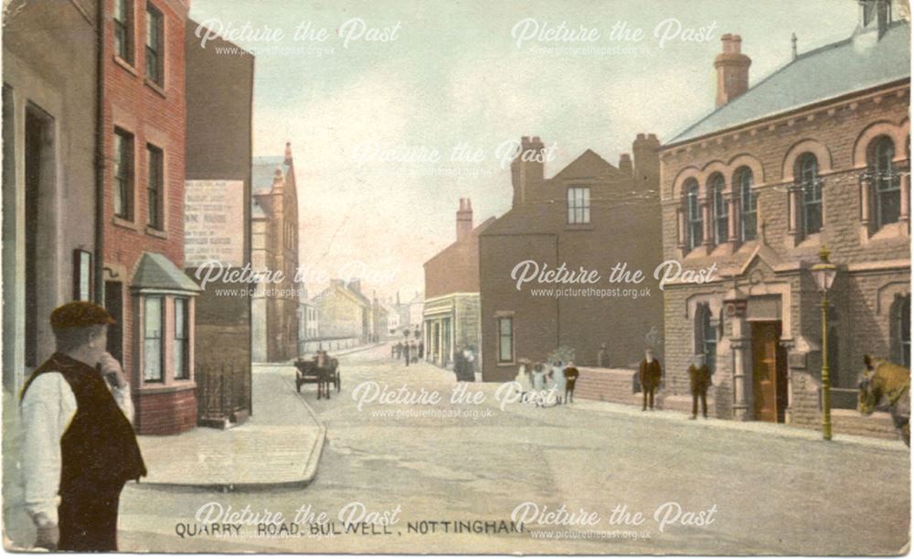 Quarry (later Commercial) Road, Bulwell, Nottingham, c 1900s