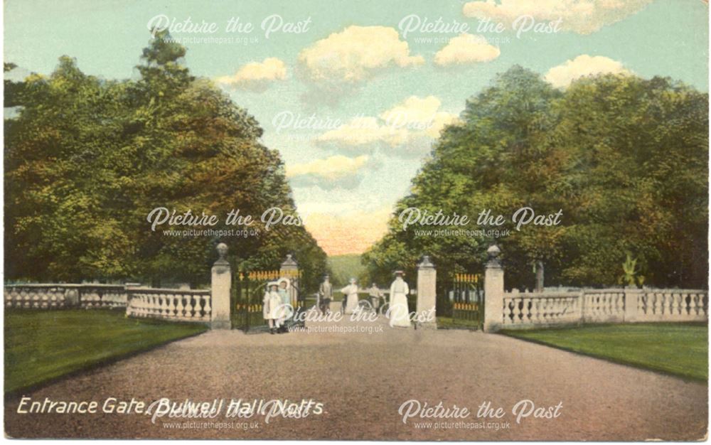 Bulwell Hall Entrance Gate, Bulwell, Nottingham, c 190s