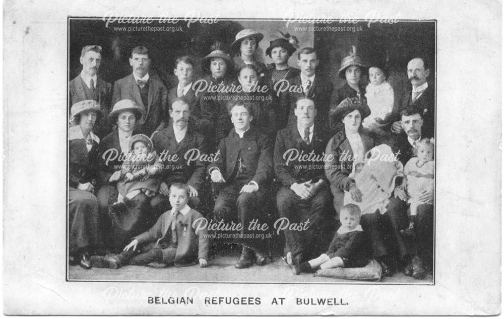 Belgian Refugees at Bulwell, c 1910s