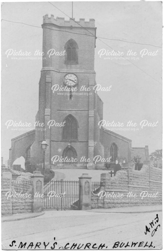 St. Mary's Church, Highbury Road, Bulwell, Nottingham, c 1900s