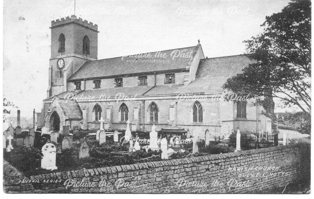St. Mary's Church, Highbury Road, Bulwell, Nottingham, c 1900s