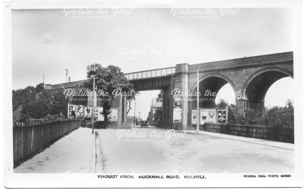 Viaduct Arch, Hucknall Lane, Bulwell, Nottingham, c 1930s