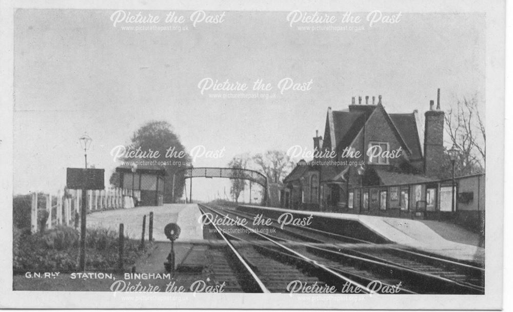 Great Northern Railway (GNR) Station, Station Street, Bingham, Early 20th Century