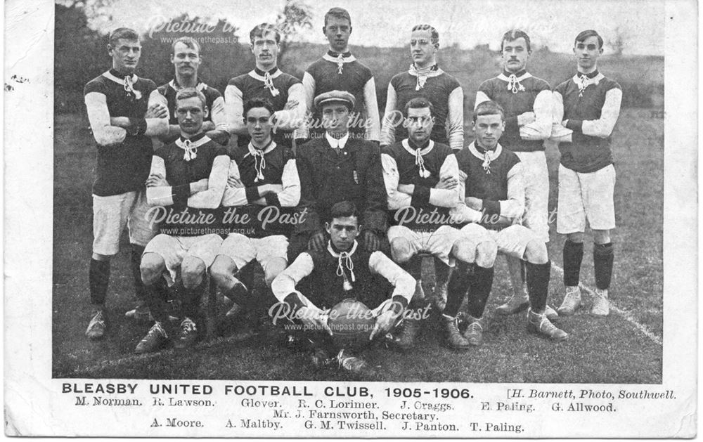 Bleasby United Football Club 1905-6