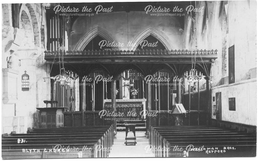 St. Mary and St. Martin's Church, Blyth - Interior