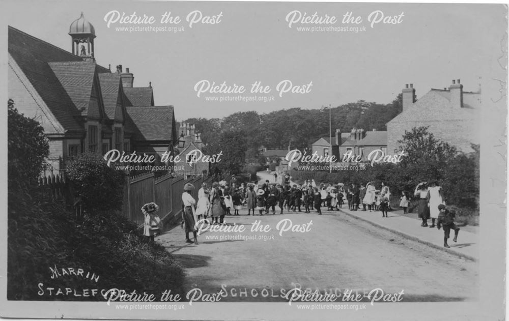 Town Street and School, Bramcote