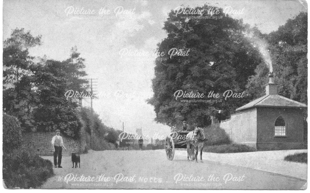 Lodge House for Bramcote Hills and Nottingham Road, Bramcote, c 1900s