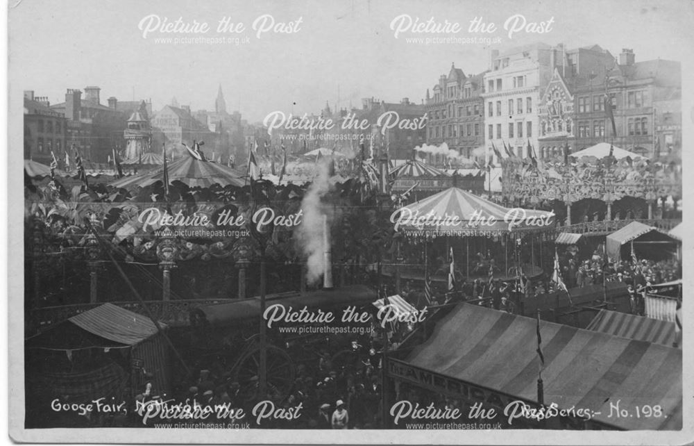 Goose Fair in Old Market Square