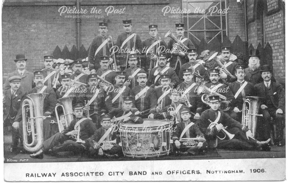 Railway Associated City Band and Officers, Nottingham.