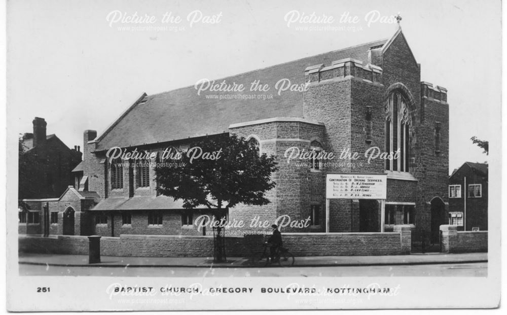 Baptist Church Gregory Boulevard Nottingham