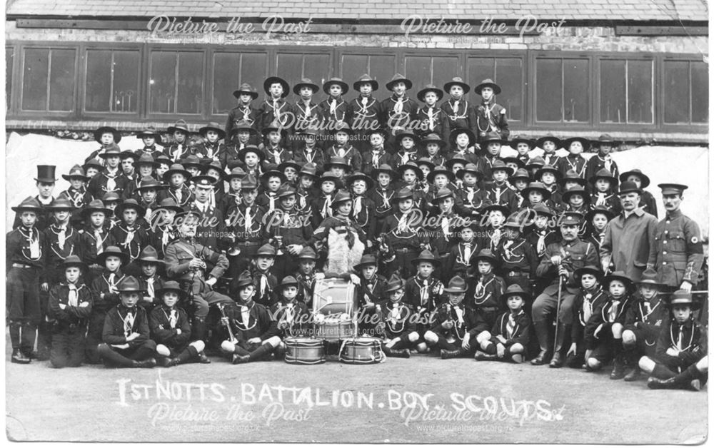 1st Notts Battalion Boy Scouts