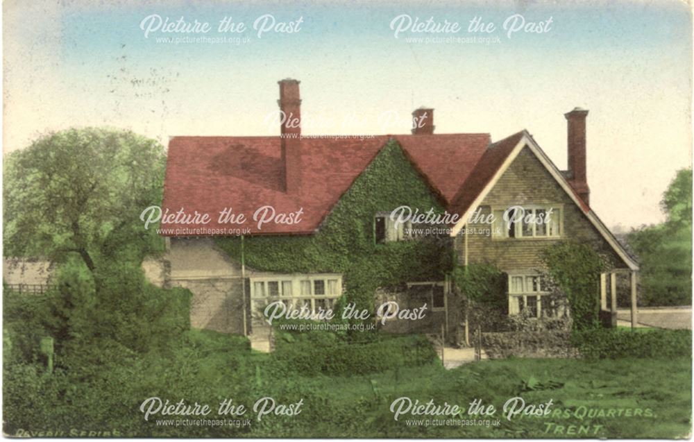 RHR officers Quarters, near River Trent, Long Eaton, 1907