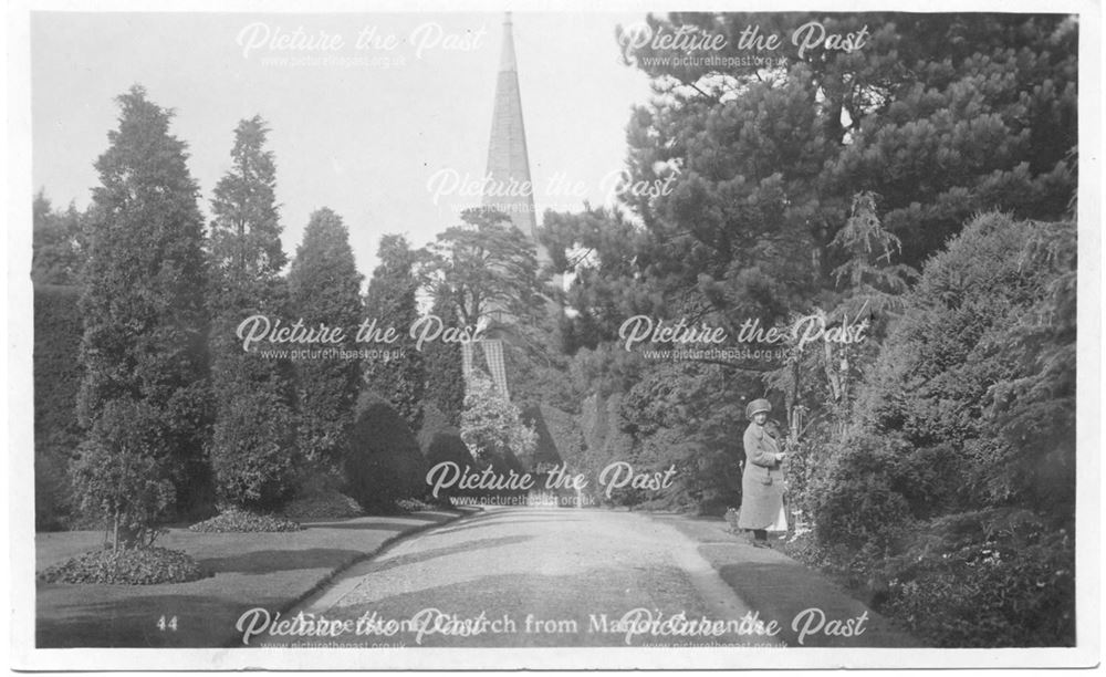 Epperstone church from manor grounds