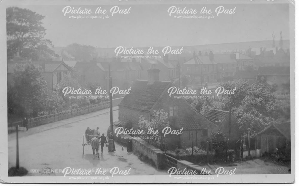 General View from Wood Lane, Gedling, c 1910s