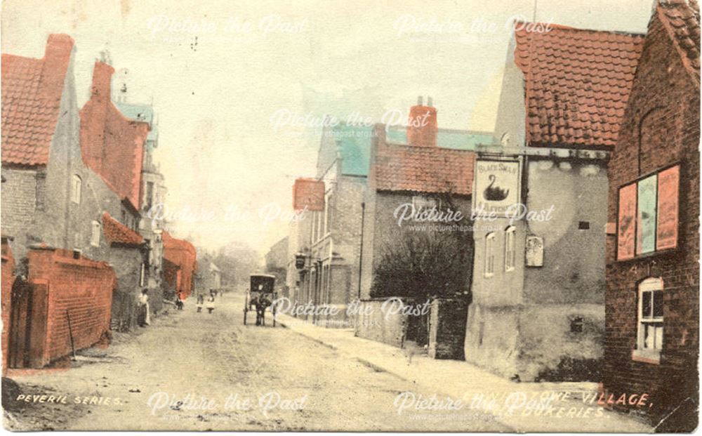 Edwinstowe village, the Dukeries