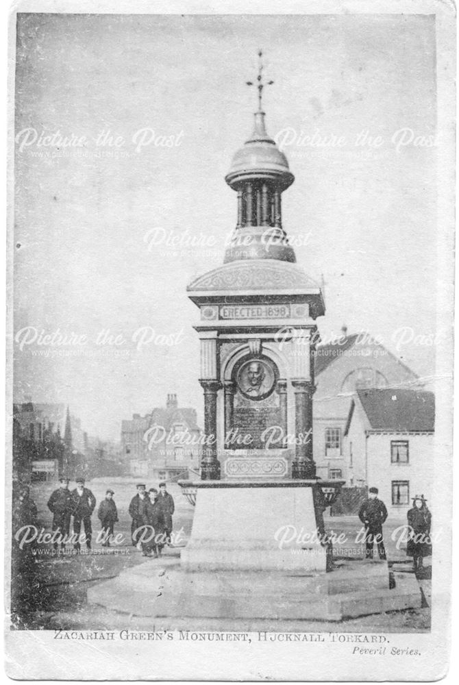 Zacariah Green's Monument, Hucknall Torkard