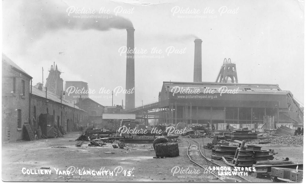 Colliery yard Langwith