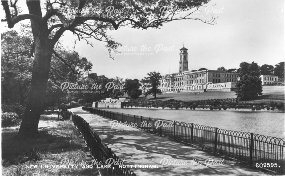 New University and Lake, Nottingham