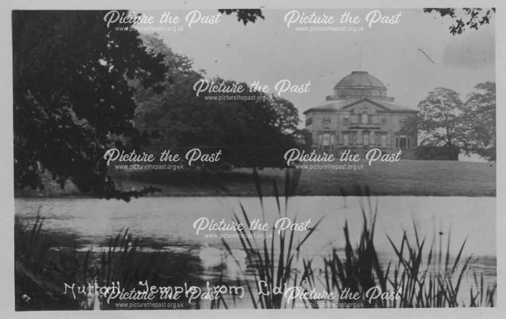 Nuthall Temple from Lake