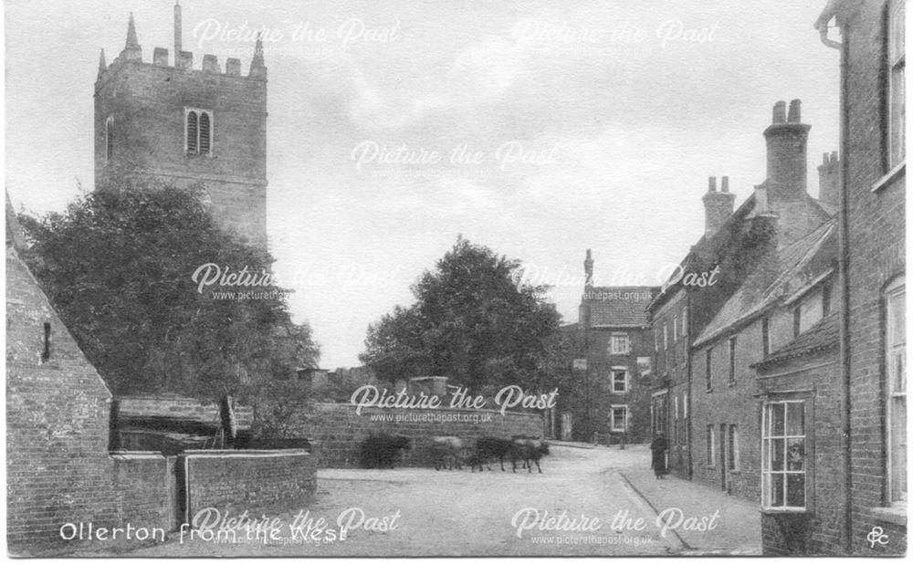 St Giles Church, Ollerton, from the West