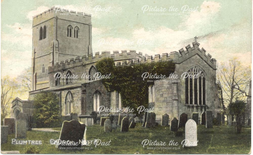 St. Mary's Church, Plumtree, c 1900