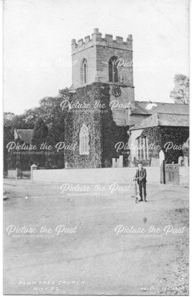 Parish Church of St. Peter and St. Paul, Main Street, Oxton, c 1900