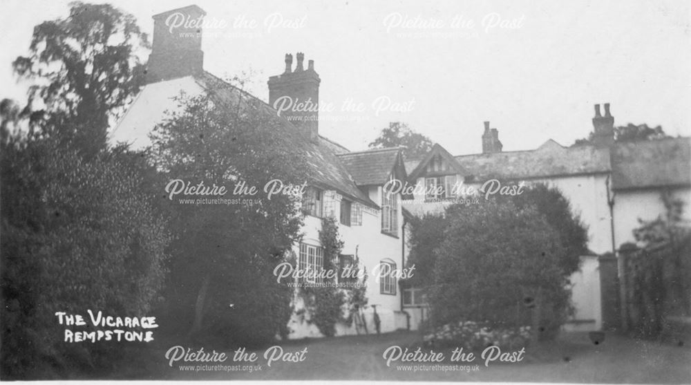 The Vicarage, off Main Street, Rempstone, c 1900s