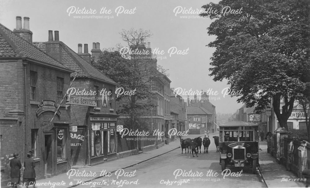 Churchgate and Moorgate, Retford