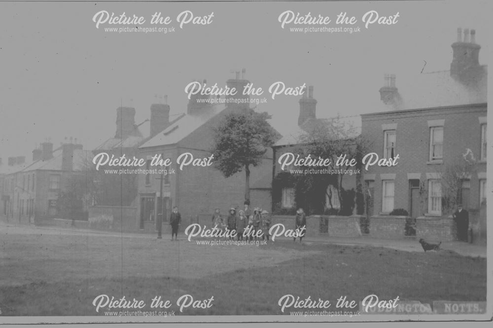 The Green, Ruddington, c 1900s