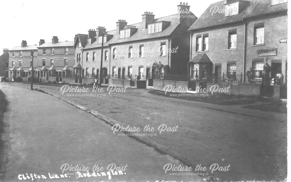 Clifton Lane, Ruddington, c 1900s