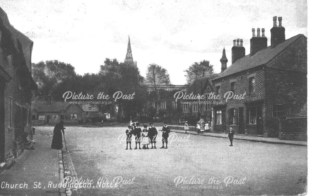 Church Street, Ruddington, c 1900s