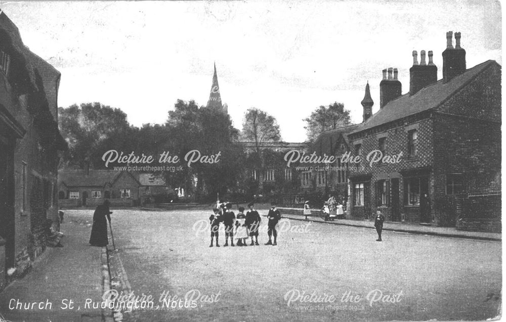 Church Street, Ruddington, c 1900s