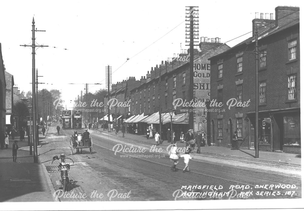 Mansfield Road, Sherwood, Nottingham, c 1930