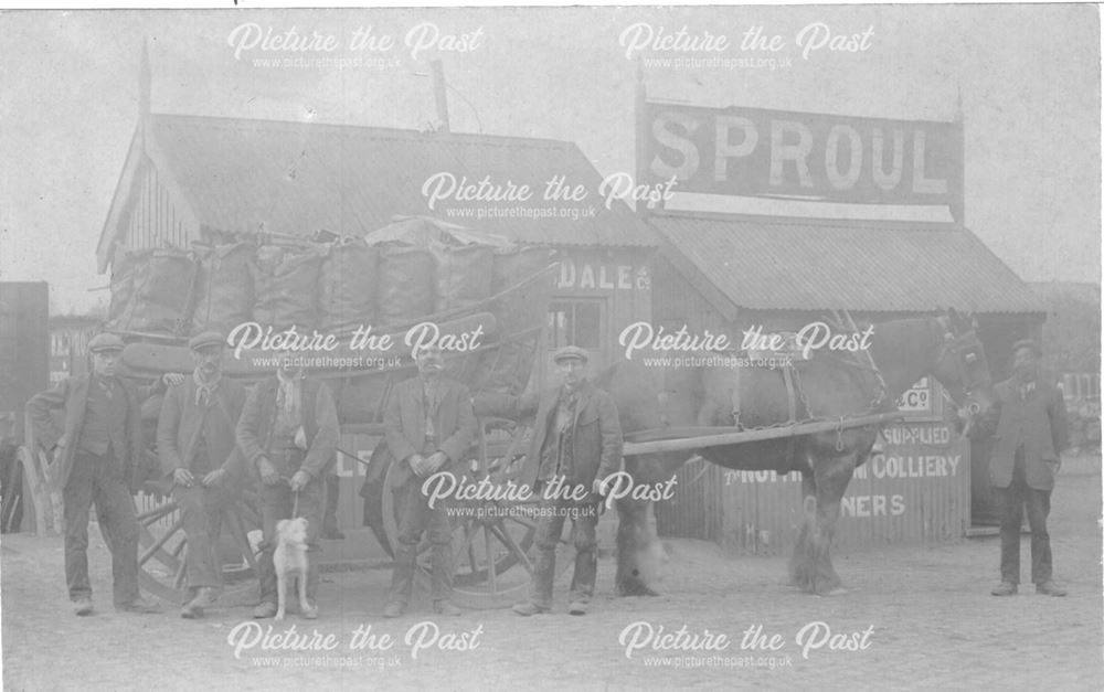 Sproul, coal merchant?, Sneinton, Nottingham, c 1900