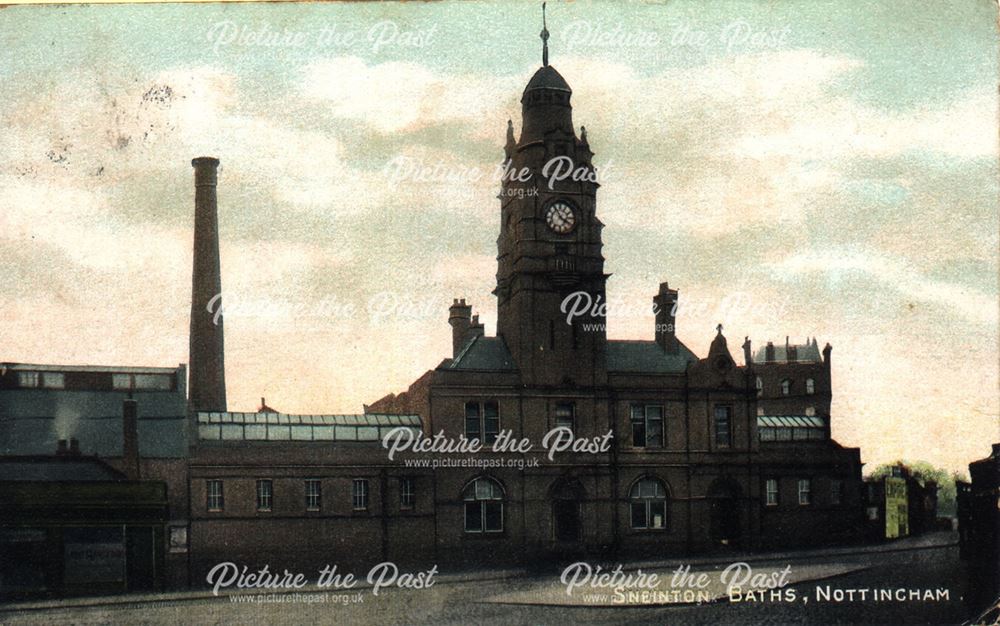 Victoria Baths, Sneinton, Nottingham, c 1900