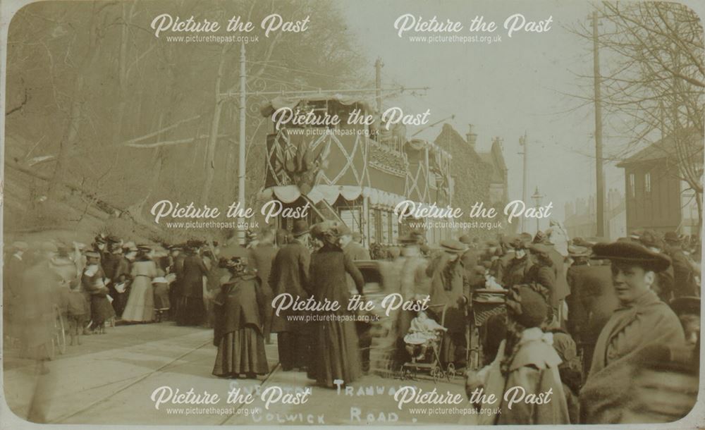 Tram Terminus?, Colwick Road, Sneinton, Nottingham, c 1900