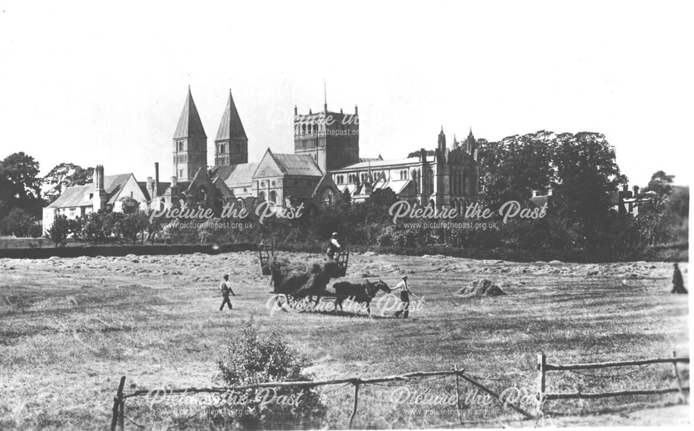 Southwell Minster, c 1900s