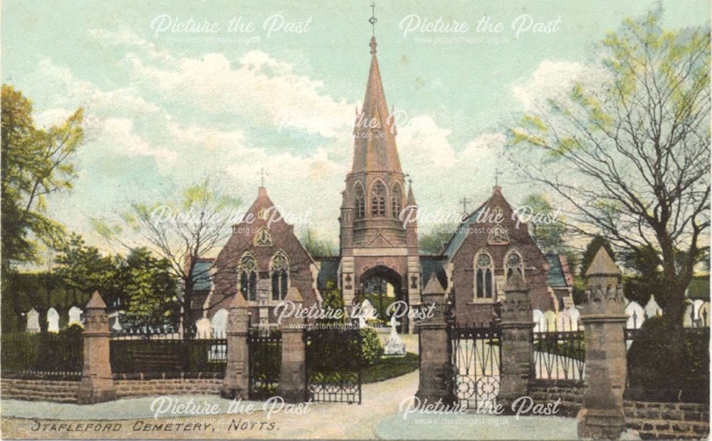 Cemetery and Chapel of Rest, Stapleford, c 1905-1910