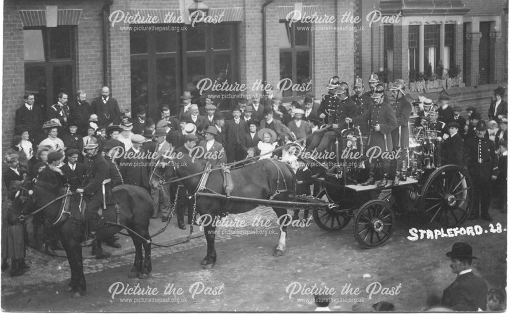 Fire Engine and Station, Warren Avenue, Stapleford