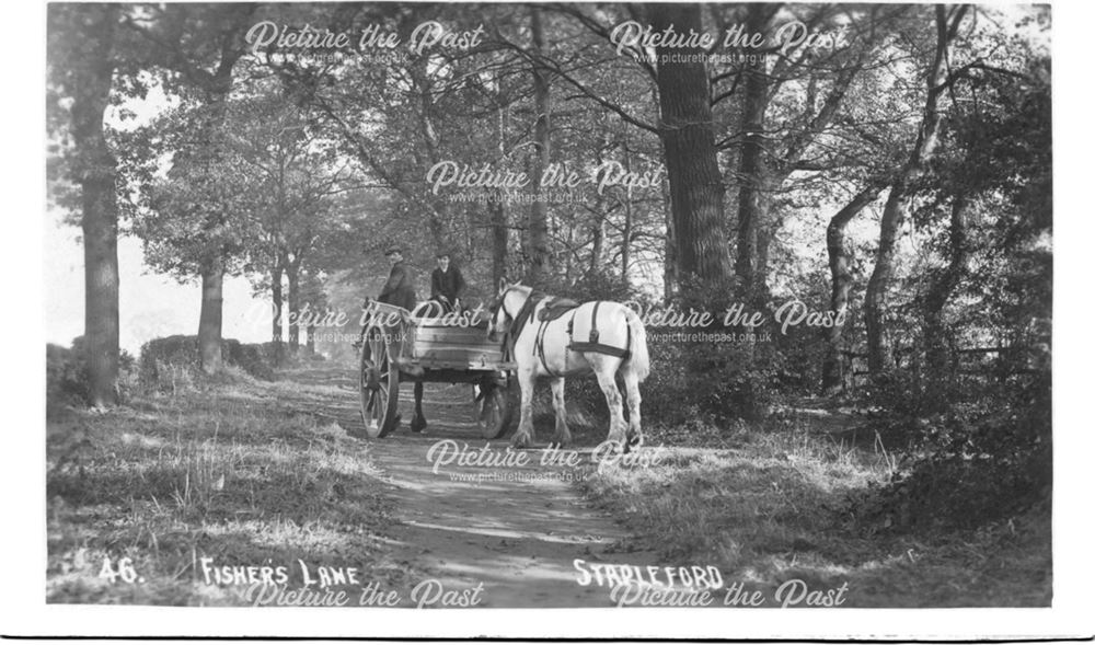 Fisher's Lane, Stapleford, c 1900s