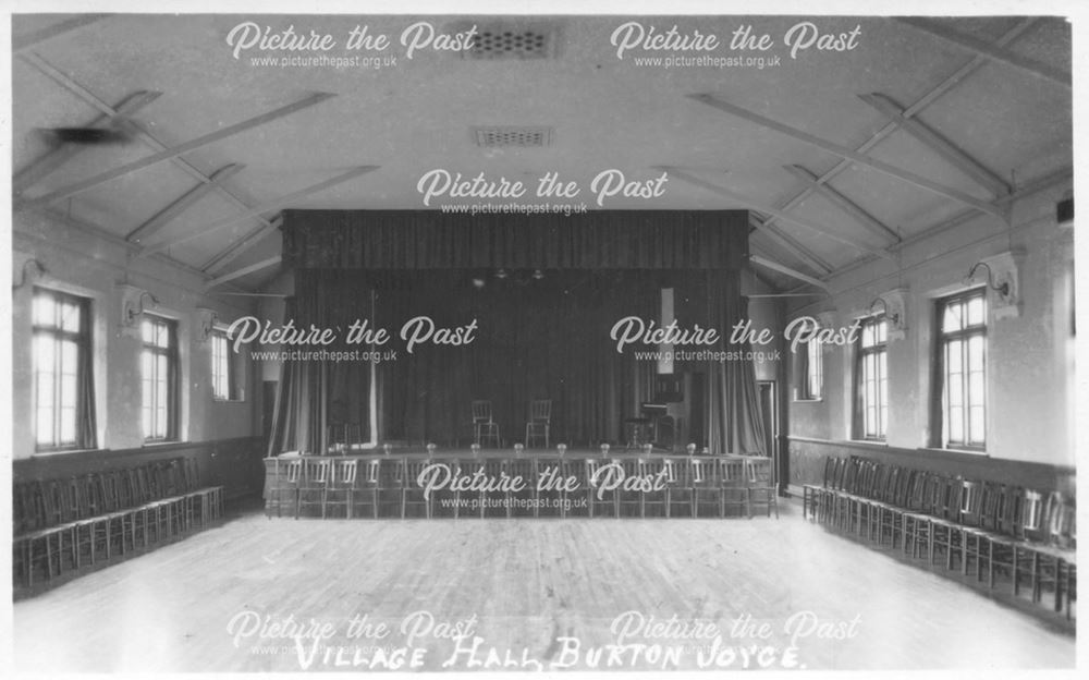 Village Hall, Burton Joyce - interior