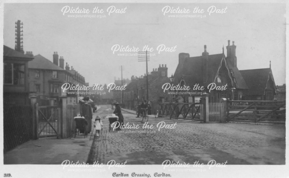 Victoria Road and Railway Station, Carlton